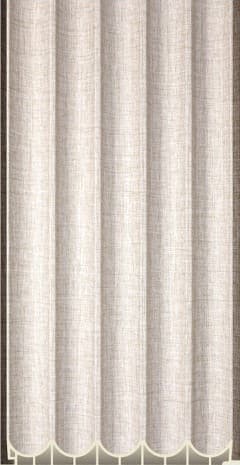 F Gruve WPC-03-F WPC Wooden Louvers 9.5 Ft x 6 Inch