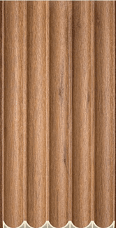 G ruve WPC-03-G WPC Wooden Louvers 9.5 Ft x 6 Inch