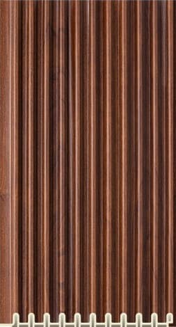 H Gruve WPC-04-H WPC Wooden Louvers 9.5 Ft x 6 Inch