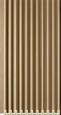 I Gruve WPC-04-I WPC Wooden Louvers 9.5 Ft x 6 Inch