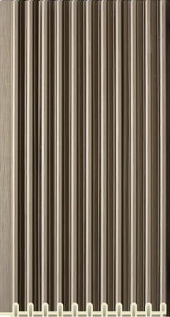 P Gruve WPC-04-P WPC Wooden Louvers 9.5 Ft x 6 Inch