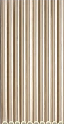 A Gruve WPC-05-A WPC Wooden Louvers 9.5 Ft x 6 Inch