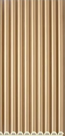B Gruve WPC-05-B WPC Wooden Louvers 9.5 Ft x 6 Inch