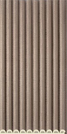 C Gruve WPC-05-C WPC Wooden Louvers 9.5 Ft x 6 Inch