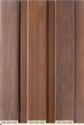 F Gruve WPC-07-F WPC Wooden Louvers 9.5 Ft x 8 Inch
