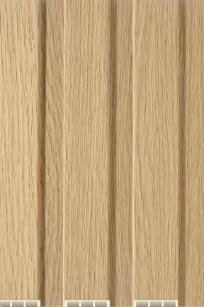 G ruve WPC-07-G WPC Wooden Louvers 9.5 Ft x 8 Inch