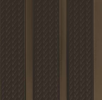 WL-1617 Brown Color Marble & Stone PVC Louvers 9.5 Ft x 5 Inch