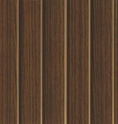 WL-1622 Brown Color Wooden PVC Louvers 8 Ft x 5 Inch