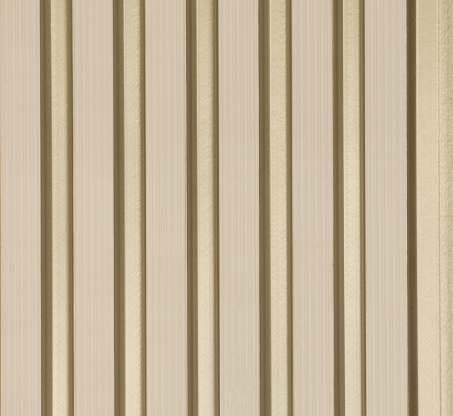 WL-1634 Cream Color Marble & Stone PVC Louvers 9.5 Ft x 5 Inch