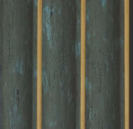 WL-1642 Green Color Marble & Stone PVC Louvers 8 Ft x 5 Inch