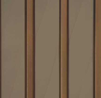 WL-1646 Brown Color Marble & Stone PVC Louvers 9.5 Ft x 5 Inch