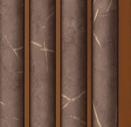 WL-1653 Pink Color Marble & Stone PVC Louvers 8 Ft x 5 Inch