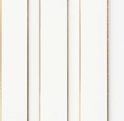 WL-1655 White Color Marble & Stone PVC Louvers 8 Ft x 5 Inch