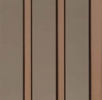 WL-1658 Grey Color Wooden PVC Louvers 8 Ft x 5 Inch