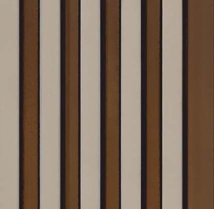 WL-1659 White Color Wooden PVC Louvers 8 Ft x 5 Inch