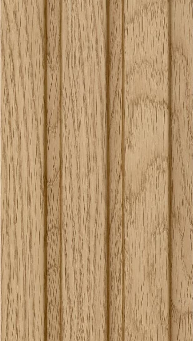 WL-3471 Brown Color Wooden PVC Louvers 9.5 Ft x 5 Inch