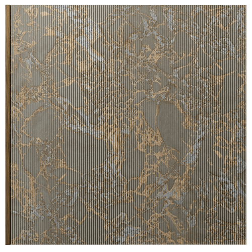 1408 Charred Timber Marble & Stone Look 8 Ft x 1 Ft Charcoal Wall Panels