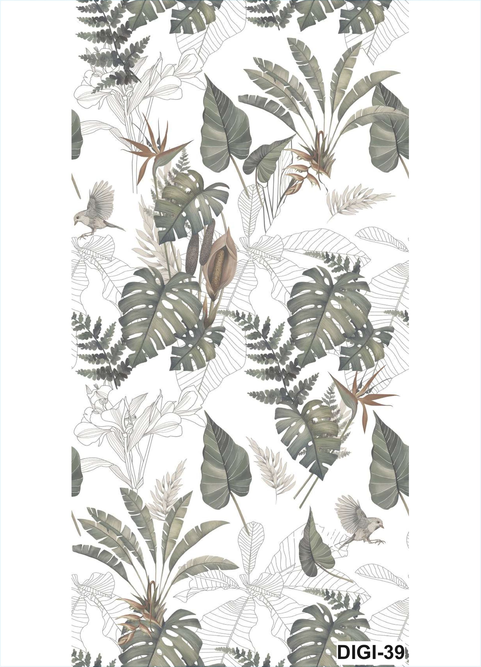 DIGI-39 Tropical Oasis Matt Finish Digital Series 8x4 ft 1 mm Decorative Laminate