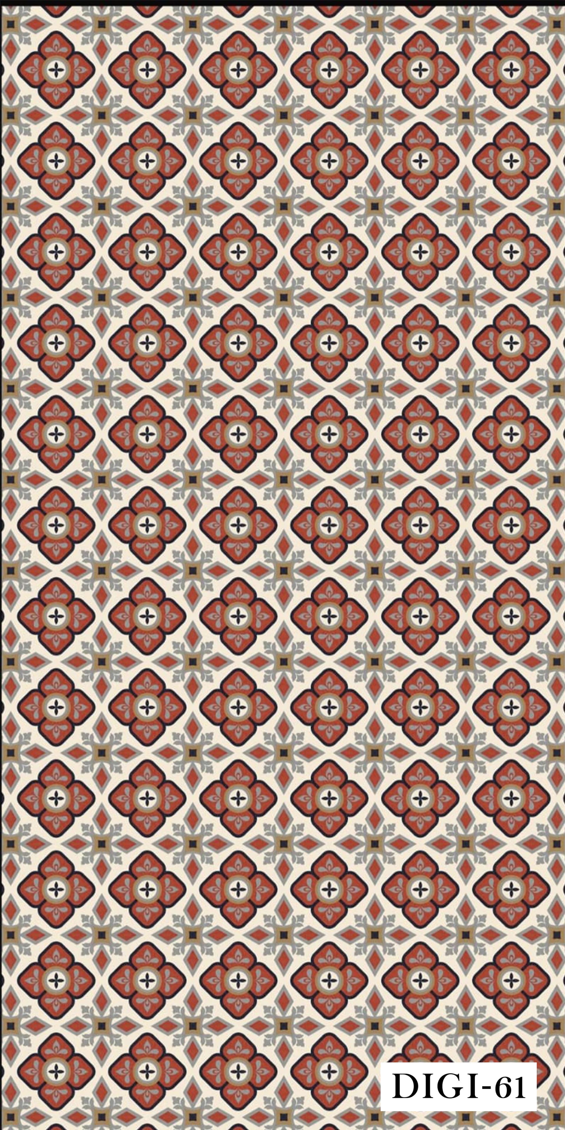 DIGI-61 Heritage Tile Matt Finish Digital Series 8ft x 4ft 1 mm Decorative Laminate