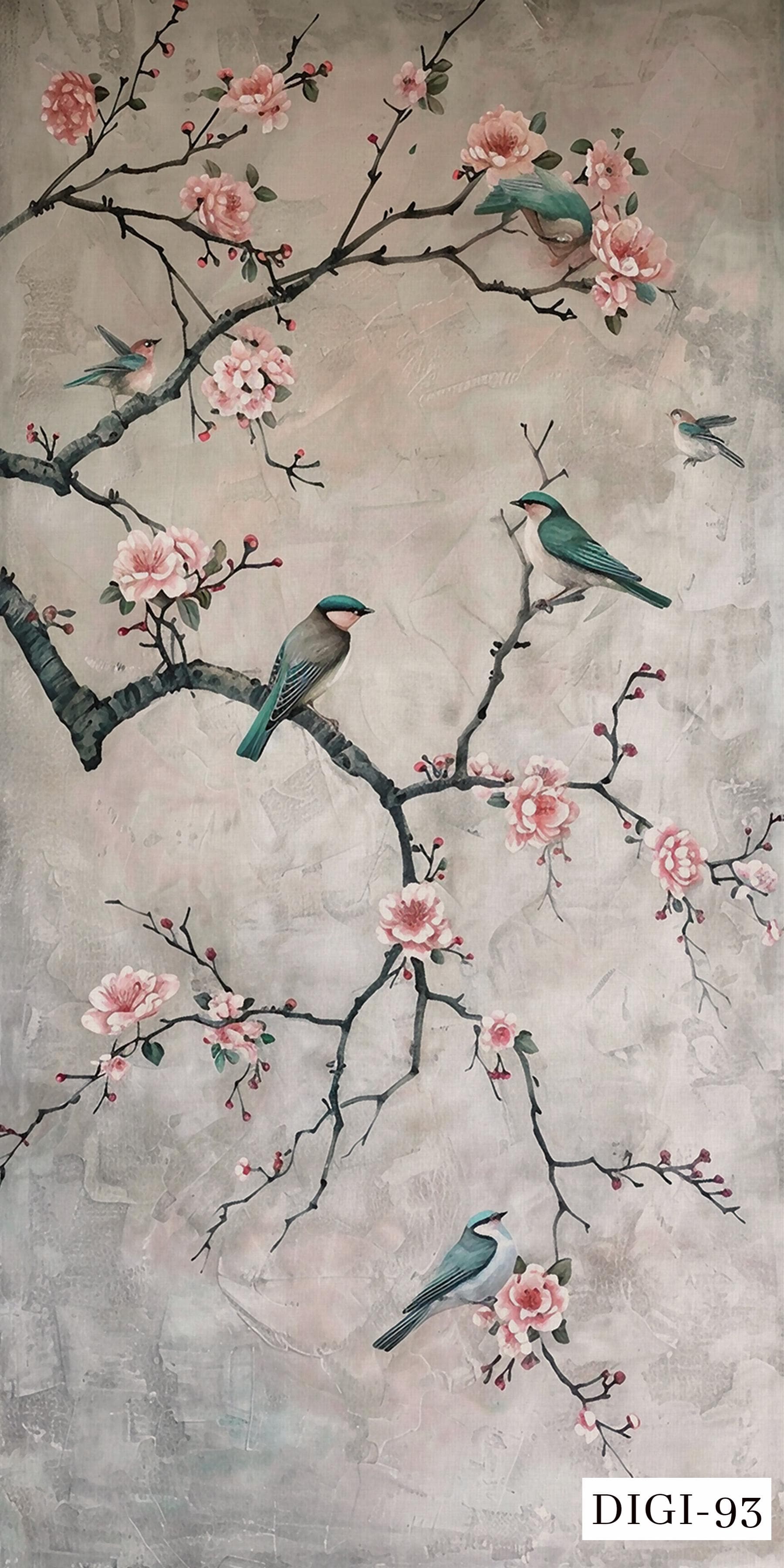 DIGI-93 Sakura Song Matt Finish Digital Series 8x4 ft 1 mm Decorative Laminates