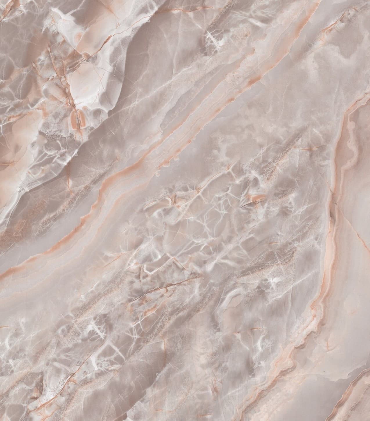 ST2065 Rose Taupe Marble 8 ft x 4 ft Texture Finish Marble & Stone 1 mm Laminate