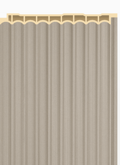 PW-03 -K Pebble Beige Solid 9.5 Ft x 5 Inch WPC Louver